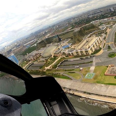 Metro Manila Helicopter Aerial Tour .